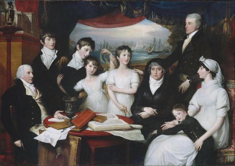 La famiglia Hope di Sydenham, Kent - Museum of Fine Arts Boston